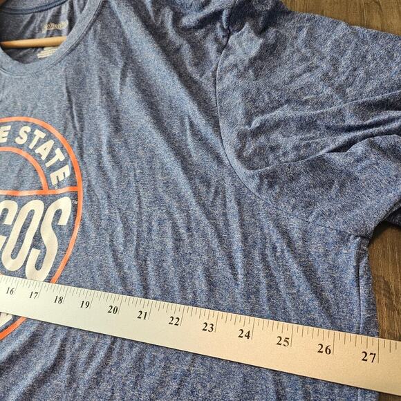 Boise State Broncos Shirt Mens 3XL Blue Captivating College NCAA BSU Football - Picture 7 of 7